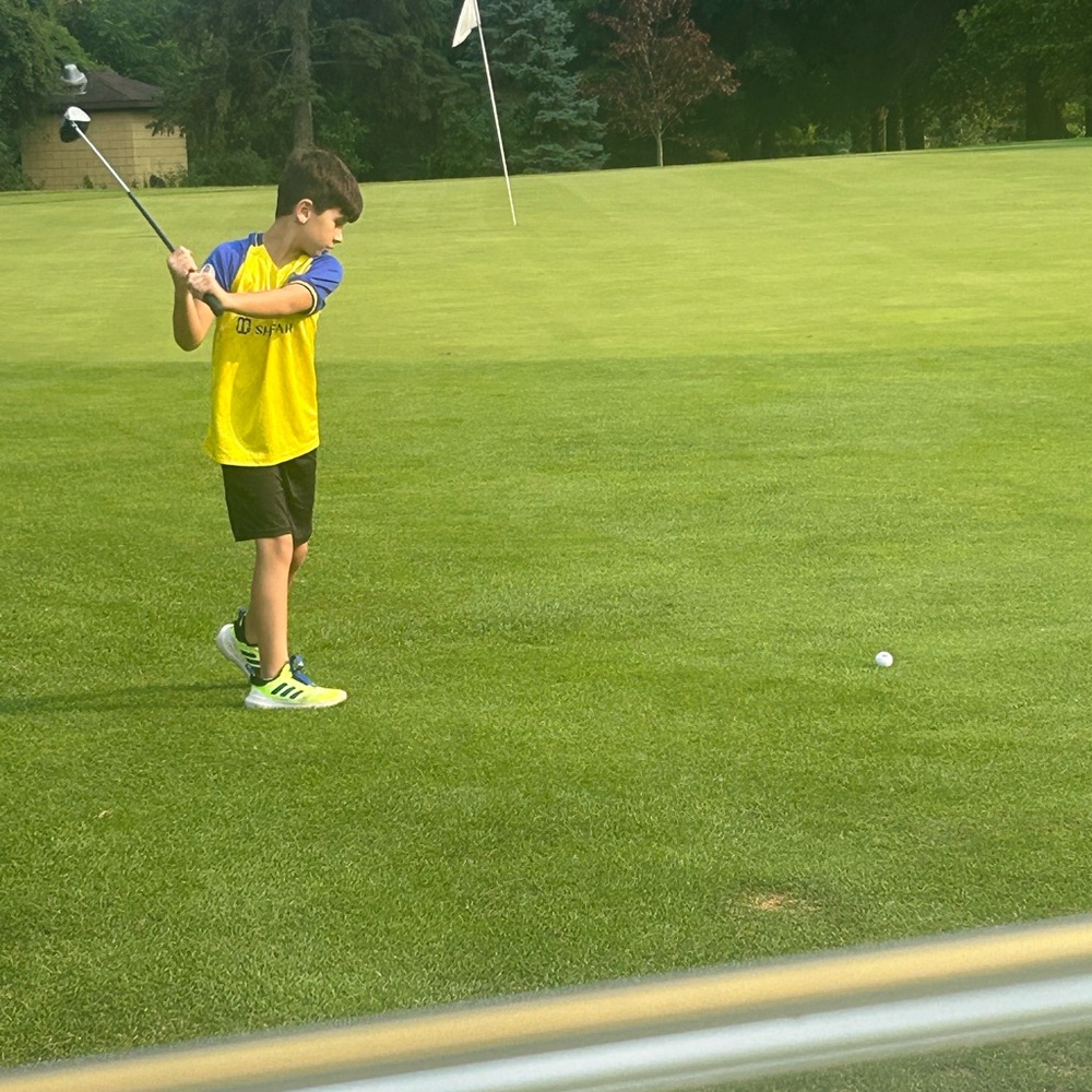Yellow and Blue Sports Jersey